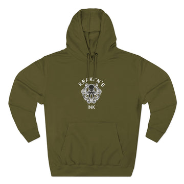 Kraken's Ink Three-Panel Fleece Hoodie